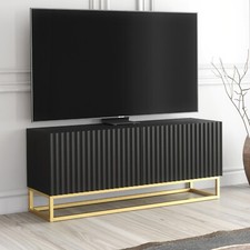 100cm TV Unit Cabinet | Fluted
