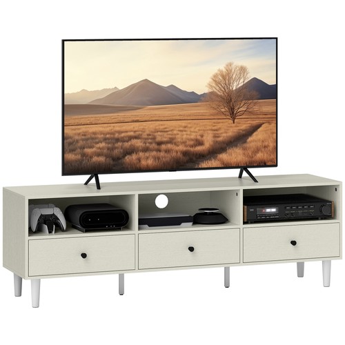 Homcom unit cabinet for - tv, tv