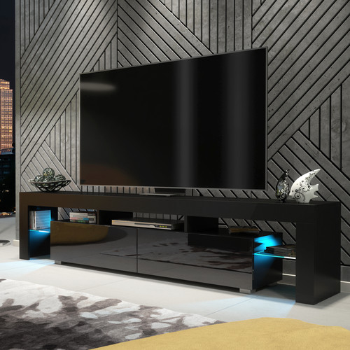 Unit stand cabinet black - cabinet,