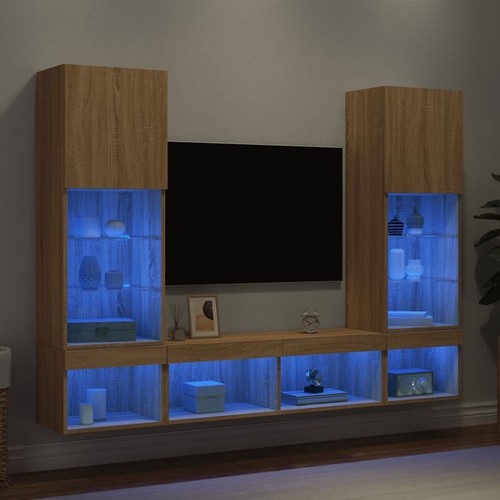 5pc wall units media - 5pc,