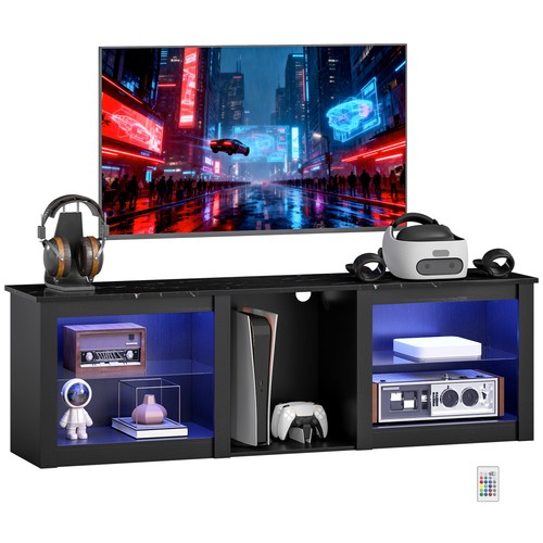 Homcom 160cm unit - w/, led